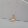Golden South Sea Pearl 12 mm Round |  The South Sea Pearl |  The South Sea Pearl