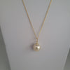 A golden South Sea Pearl 12 mm Pendant |  The South Sea Pearl |  The South Sea Pearl