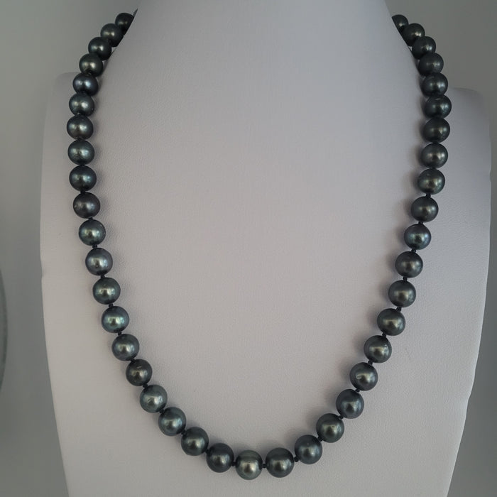 Tahiti Pearls Necklace 7-8 mm Round |  The South Sea Pearl |  The South Sea Pearl