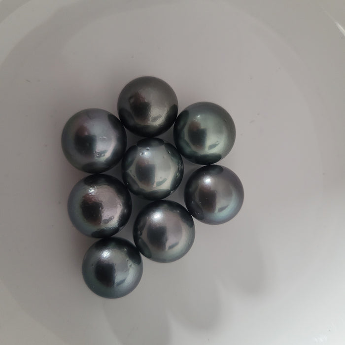 Tahiti Pearls 12-13 mm Round Dark Natural Color |  The South Sea Pearl |  The South Sea Pearl