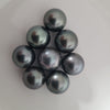 Tahiti Pearls 12-13 mm Round Dark Natural Color |  The South Sea Pearl |  The South Sea Pearl