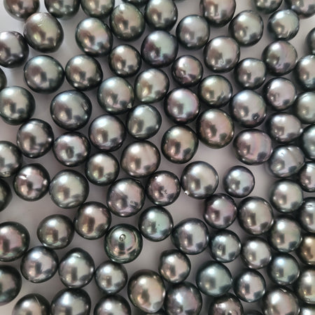 Tahiti Pearls Loose 10-11 mm Natural Color |  The South Sea Pearl |  The South Sea Pearl