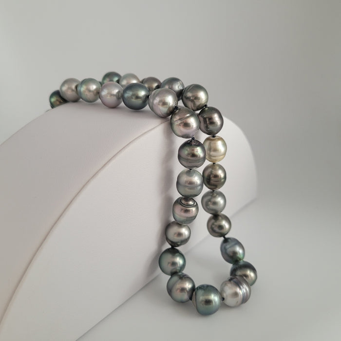 Tahiti Pearls Natural Multicolor 10-11 mm |  The South Sea Pearl |  The South Sea Pearl