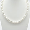 White South Sea Pearls 8-9 mm High Luster, 18 Karat Gold Clasp |  The South Sea Pearl |  The South Sea Pearl