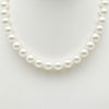 White Round South Sea Pearls 8-9 mm High Luster, 18 Karat Gold Clasp |  The South Sea Pearl |  The South Sea Pearl