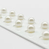 White South Sea Pearls 8 mm Round Shape loose pairs |  The South Sea Pearl |  The South Sea Pearl