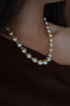 Baroque Golden South Sea Pearl Necklace 10-12 mm Golden Natural Color, 18 Karat Solid Gold Clasp - Only at  The South Sea Pearl