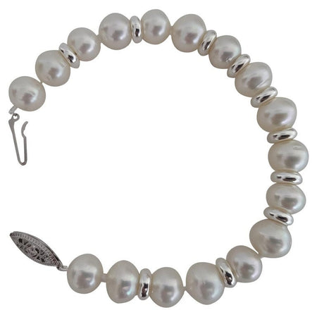 South Sea Pearls Bracelet, 9-10 mm White Color and High Luster - Only at  The South Sea Pearl