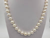 A Necklace of South Sea Pearls Round shape 8-9 mm high luster 18 Karat Solid Gold Clasp. - Only at  The South Sea Pearl