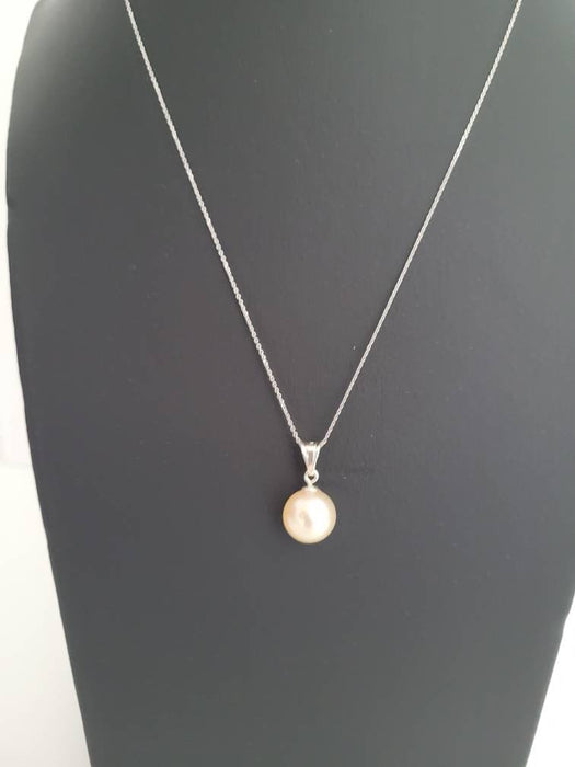 South Sea Pearl Pendant AAA 12 mm  Round Shape Pendant Necklace - Only at  The South Sea Pearl
