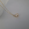 A golden South Sea Pearl 12 mm Pendant |  The South Sea Pearl |  The South Sea Pearl