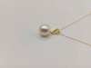 18K Akoya Pearl Pendant, Round AAA 18 Karats Solid Gold, Pendant Necklace -  The South Sea Pearl