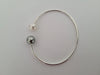 Bangle of Tahiti Pearl & White South Sea Pearl 9-10 mm - Only at  The South Sea Pearl