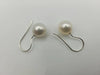 Dangle Pearl Earrings white Color 9-10 mm Earrings - Only at  The South Sea Pearl