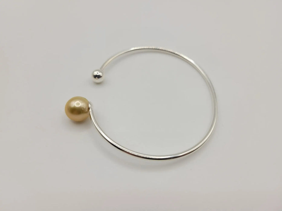 Golden South Sea Pearl Bangle - Only at  The South Sea Pearl