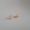 Golden South Sea Pearls Stud Earrings 11 mm 18 Karat Gold |  The South Sea Pearl |  The South Sea Pearl