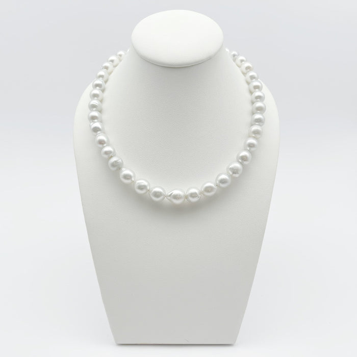 South Sea Pearls Necklace of White Color and High Luster 9-11 mm - Only at  The South Sea Pearl
