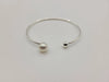 South Sea Pearl Bangle 9 mm Round White Color and High Luster - Only at  The South Sea Pearl