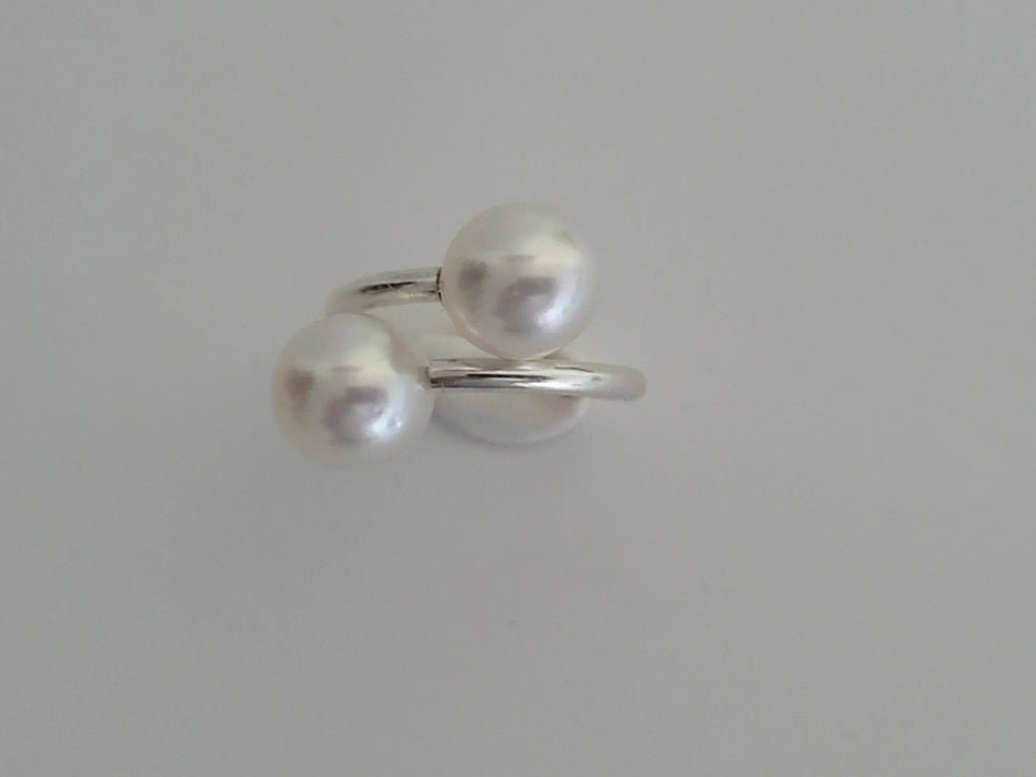 South Sea Pearl Ring 9-10 mm White Color - Only at  The South Sea Pearl