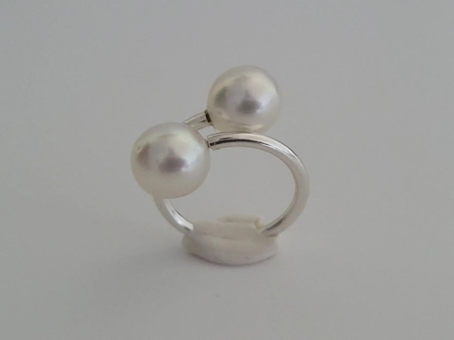 South Sea Pearl Ring 9-10 mm White Color - Only at  The South Sea Pearl