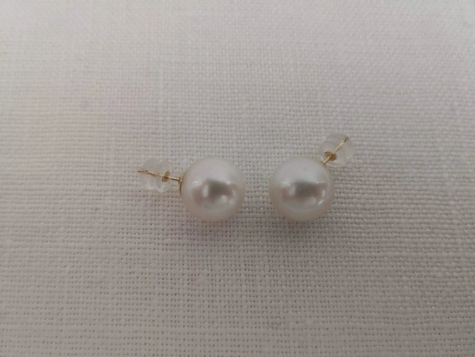 South Sea Pearls 12 mm Round , White Color, 14 Karats Gold - Only at  The South Sea Pearl