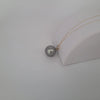 Tahiti Pearl 14 mm Round, 18K Solid Gold |  The South Sea Pearl |  The South Sea Pearl