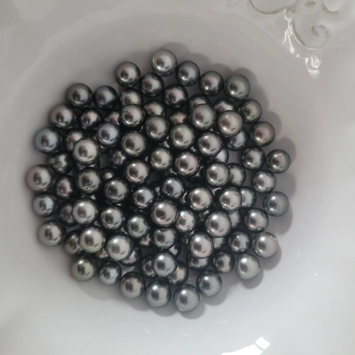 9-10Mm Peacock Tahitian Loose Pearls