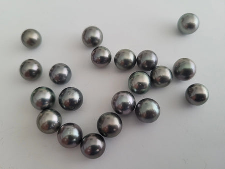 Tahiti Pearls 9 mm Round, High Luster, Wholesale Lot of 20 pieces - Only at  The South Sea Pearl