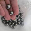 Tahiti Pearls Loose 12-13 mm Dark Color, Round Shape |  The South Sea Pearl |  The South Sea Pearl