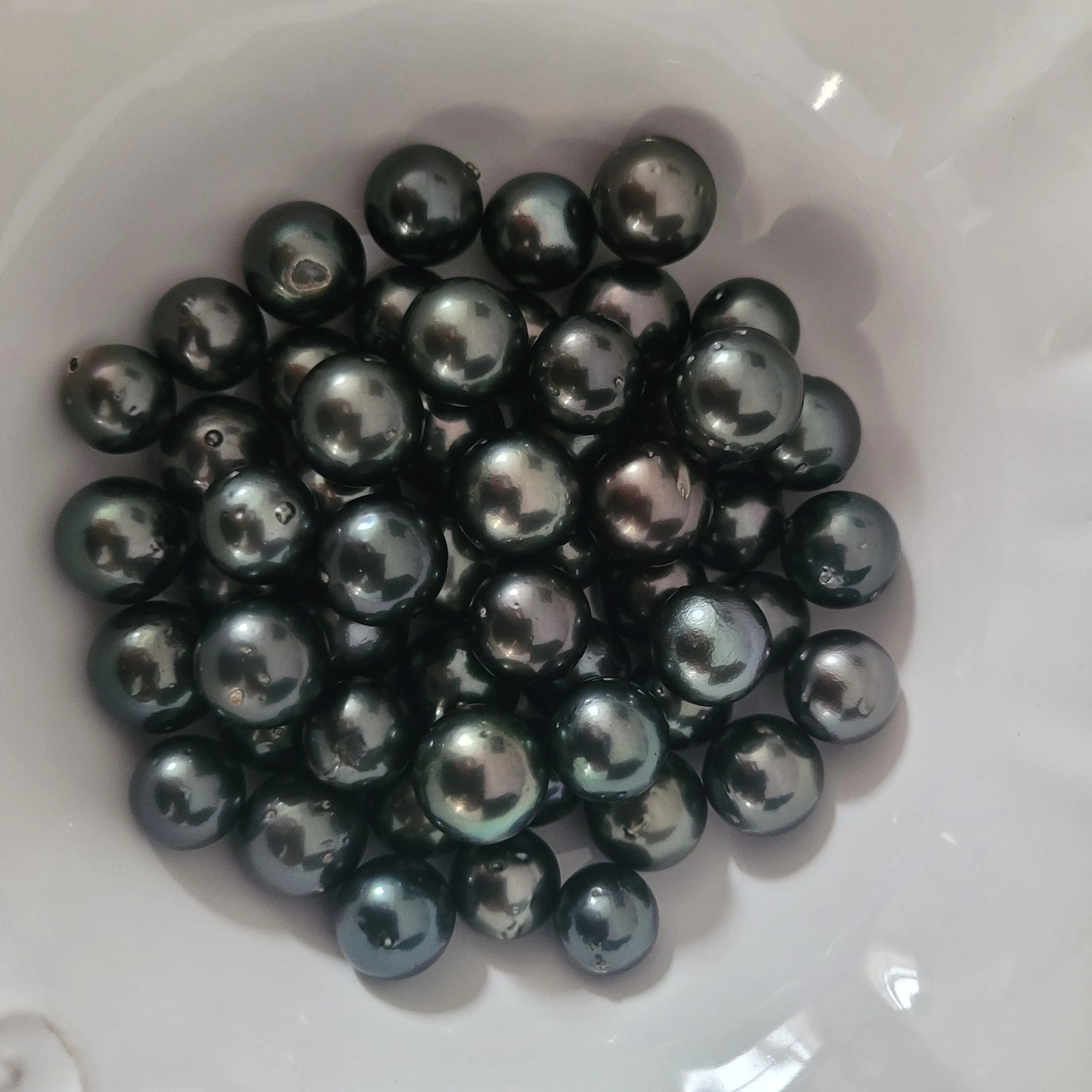 タヒチ真珠ルースラウンド12〜14mm | The South Sea Pearl