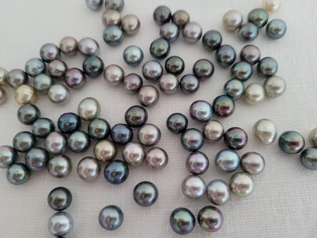 Tahiti Pearls Natural Multicolor 9 mm and High Luster - Only at  The South Sea Pearl