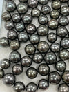 Dark Tahitian cultured pearl jewellery 9-10mm round (Pinctada margaritifera) — The South Sea Pearl