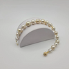 Bracelet of South Sea Pearls Golden-Champagne Color High Luster, 18 Karats Solid Gold -  The South Sea Pearl