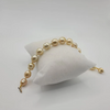 Bracelet of Golden South Sea Pearls HIgh Luster, Natural Color, 18 Karats Solid Gold -  The South Sea Pearl