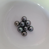 Loose Tahitian Pearls of Natural Dark Color and High Luster, size 10-11 mm -  The South Sea Pearl