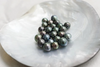 Tahitian Pearl Pendant 12.40 mm AAA Quality 18 Karats Solid Gold -  The South Sea Pearl