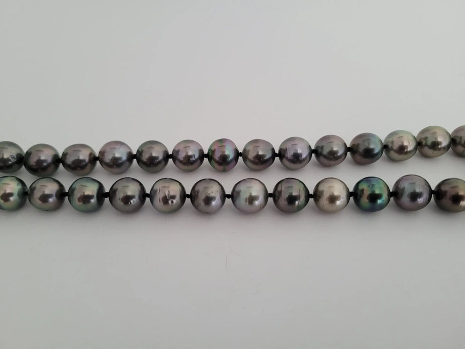 Tahiti Pearls 10-11.20 mm Natural Color and Luster, 18 Karat Solid Gold - Only at  The South Sea Pearl