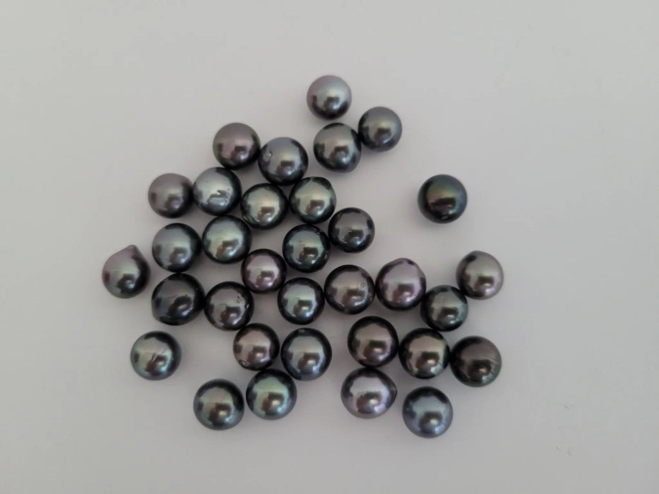 Wholesale Lot Tahiti Pearls 9-10 mm AAA Natural Color - Only at  The South Sea Pearl