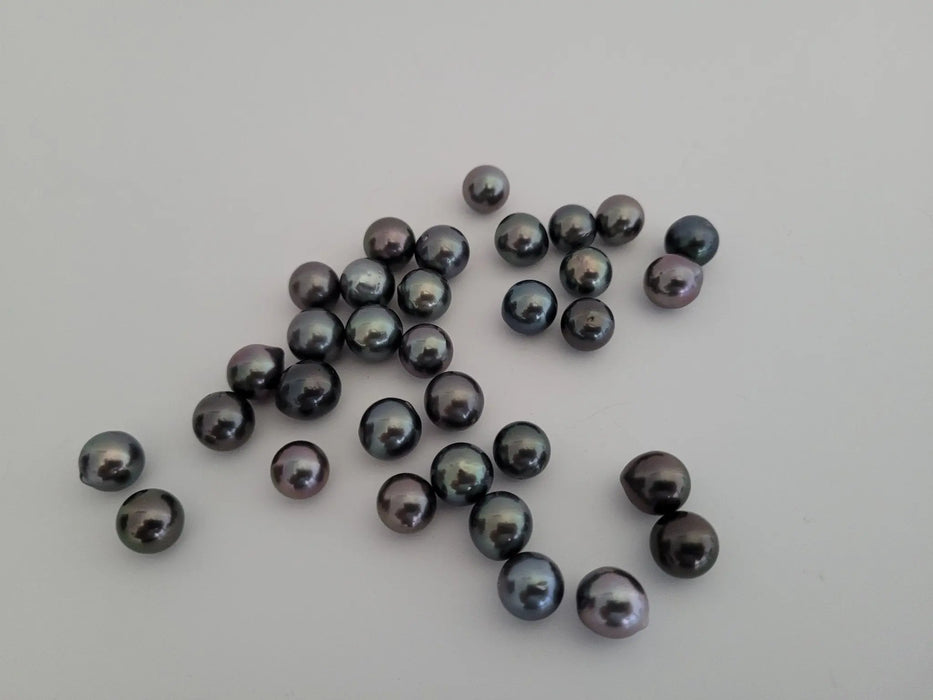 Wholesale Lot Tahiti Pearls 9-10 mm AAA Natural Color - Only at  The South Sea Pearl