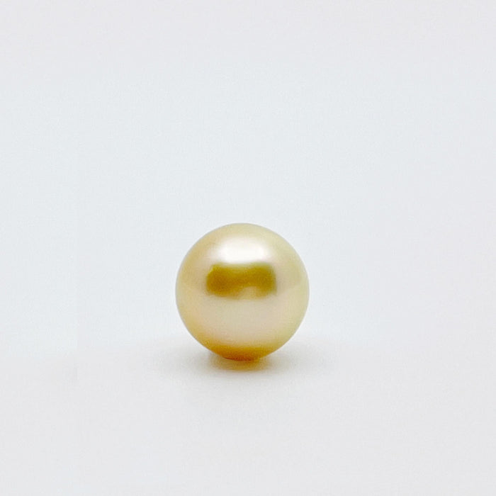 A GOLDEN SOUTH SEA PEARL  13.7 MM SEMI-ROUND - Only at  The South Sea Pearl