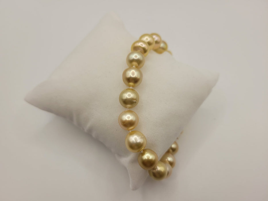 Deep Golden South Sea Pearl 9-10 mm 18 Karat Gold Clasp - Only at  The South Sea Pearl