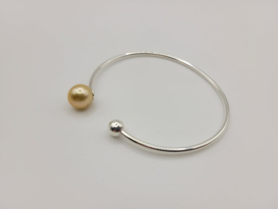 Golden South Sea Pearl Bangle - Only at  The South Sea Pearl