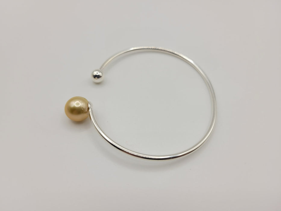 Golden South Sea Pearl Bangle - Only at  The South Sea Pearl