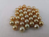 Loose Pearls Golden Color 11 mm Round Shape - Only at  The South Sea Pearl