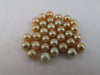 Loose Pearls Golden Color 11 mm Round Shape - Only at  The South Sea Pearl