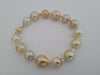 South Sea Pearl Bracelet 11-13 mm Natural Colors, 18 Karat Gold - Only at  The South Sea Pearl