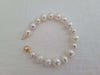 South Sea Pearl Bracelet, White Color - 9-11 mm 18 Karat Gold - Only at  The South Sea Pearl