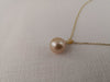 South Sea Pearl Pendant, 12 mm round, Golden Color, 18 Karats Gold - Only at  The South Sea Pearl