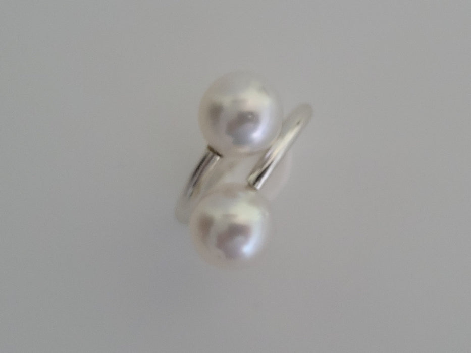 South Sea Pearl Ring 9-10 mm White Color - Only at  The South Sea Pearl