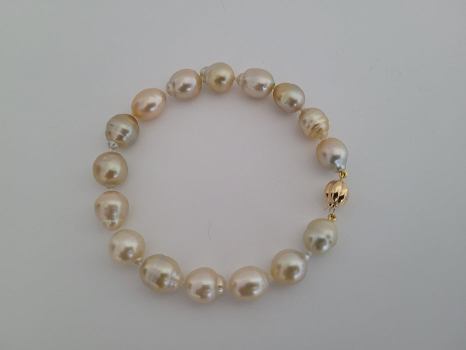 South Sea Pearls 10-11 mm Natural Colors, 18 Karat Gold - Only at  The South Sea Pearl
